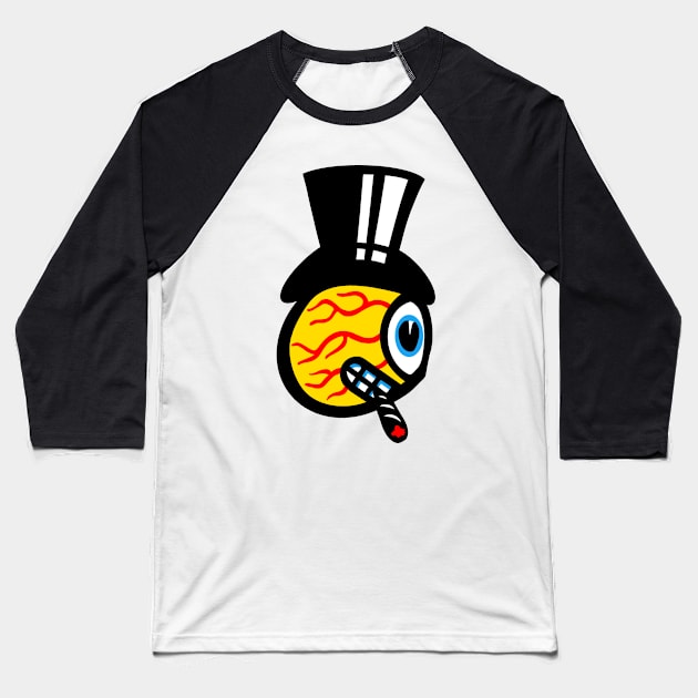 Funny Magician Baseball T-Shirt by Justmio